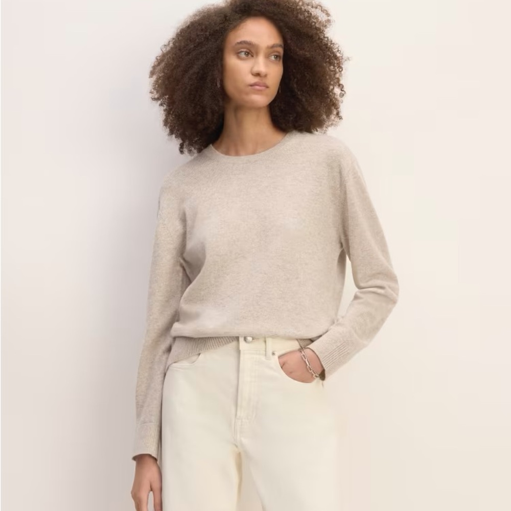 Everlane The Cashmere Classic Crew Sweater